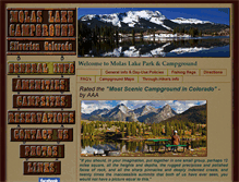 Tablet Screenshot of molaslake.com